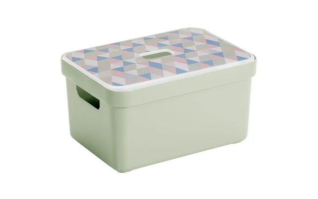 Sunware Sigma Home Opbergdoos 13 Liter Groen 3 Sunware Sigma Home Opbergdoos 13 Liter Groen