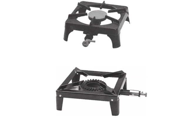 Krukfornuis Gas 1 Vlam 50mbar 2,5 KW RST8mm Met Ontstekingszekering 3 Krukfornuis Gas 1 Vlam 50mbar 2,5 KW RST8mm Met Ontstekingszekering