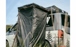 Vickywood Douchetent Met Regenhoes 100 Cm Zwart -Outdoor Kampeeruitrusting 696233 4715327