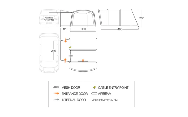 Vango Galli Pro Air Laag 6 Vango Galli Pro Air Laag - Afbeelding 4