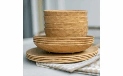 Koziol Clubplaat Diep 220 Mm Natuur Essen Grijs -Outdoor Kampeeruitrusting 729014 4915553