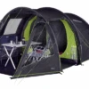 High Peak Paxos 4 Family Tunnel Tent Voor 4 Personen Grijs/groen
