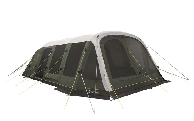 Outwell Queensdale 8PA Opblaasbare Tunneltent Vijf Ruimte Voor 8 Personen 5 Outwell Queensdale 8PA Opblaasbare Tunneltent Vijf Ruimte Voor 8 Personen - Afbeelding 3