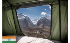 Gordigear Daktent 140 Plus Voor 2 Personen Met Luifel 140 X 320 Cm Grijs -Outdoor Kampeeruitrusting 737387 4968668