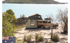 Gordigear Daktent 180 Plus Voor 4 Personen Met Luifel 180 X 320 Cm Grijs -Outdoor Kampeeruitrusting 737414 4968809