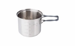 Esbit Spirit Kookset, 985ML, Roestvrij Staal -Outdoor Kampeeruitrusting 755228 5047433