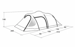Outwell Earth 2 Double Coated Tent -Outdoor Kampeeruitrusting 789647 5205701