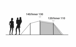 Outwell Earth 2 Double Coated Tent -Outdoor Kampeeruitrusting 790742 5217254
