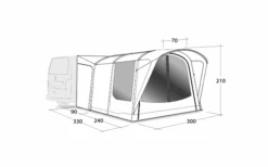 Outwell Waystone 240 -Outdoor Kampeeruitrusting 805409 5270759