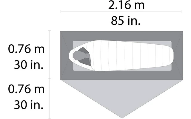 MSR Hubba NX Tent V6 Vouwtent 1 Persoon 6 MSR Hubba NX Tent V6 Vouwtent 1 Persoon - Afbeelding 4
