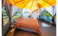 Coleman Octagon Familietent Voor 8 Personen Oranje -Outdoor Kampeeruitrusting 823922 5325641